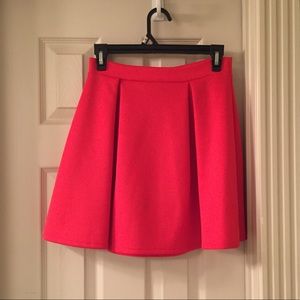 Red Skater Skirt